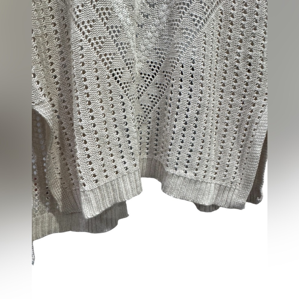 Women’s Love Ellie Beige Long Sleeve Long Open Cardigan: M - Picture 5 of 10